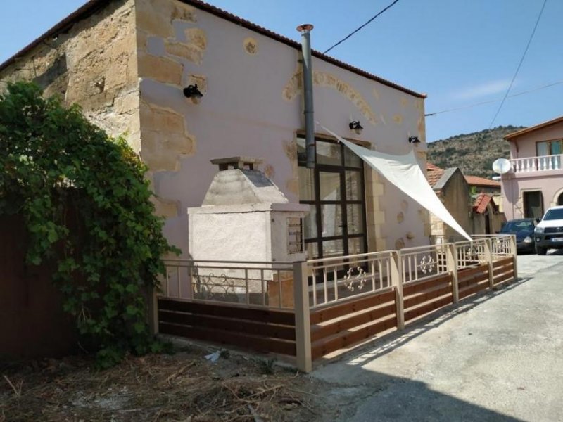 Kalamitsi Alexandrou Kreta, Kalamitsi Alexandrou: Kretisches Steinhaus in friedlichem Dorf zu verkaufen Haus kaufen